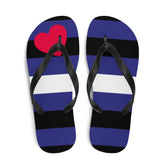 Leather Pride Flip-Flops